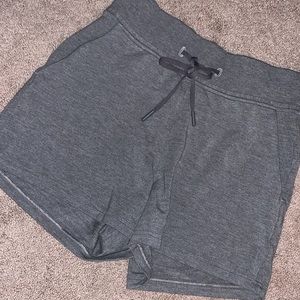 Lululemon Grey Cotton Shorts
